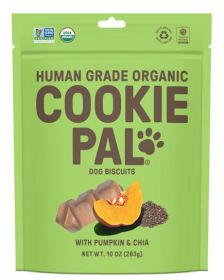 Cookie Pal Organic Dog Biscuits with Pumpkin and Chia