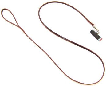 Circle T Latigo Leather Lead - 6' Long x 3/8" Wide