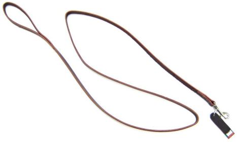 Circle T Latigo Leather Lead - 6' Long x 5/8" Wide