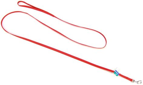 Coastal Pet Nylon Lead - Red - 6' Long x 3/8" Wide