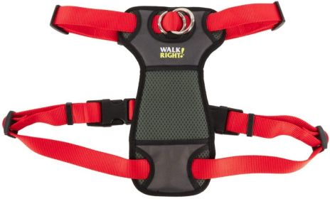 Coastal Pet Walk Right Padded Dog Harness Red - Small