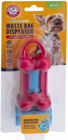 Arm and Hammer Waste Bag Bone Dispenser Assorted Colors - 1 count