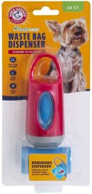 Arm and Hammer Waste Bag Dispenser Assorted Colors - 1 count