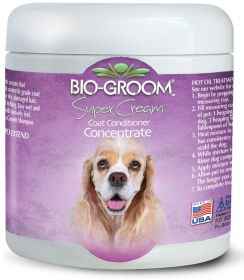 Bio Groom Super Cream Coat Conditioner Concentrate for Dogs - 8 oz