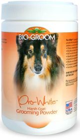 Bio Groom Pro-White Harsh Coat Grooming Powder for Dogs - 8 oz