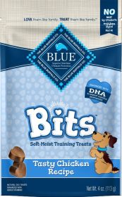 Blue Buffalo Blue Bits Soft-Moist Training Treats - Tasty Chicken Recipe - 4 oz