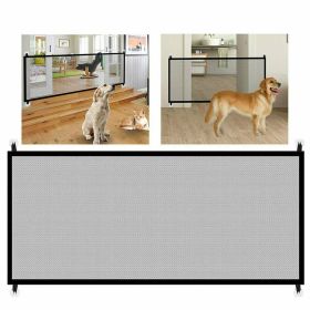 Pet Dog Fence Gate Safe Guard Safety Enclosure Dog Fences Dog Gate The Ingenious Mesh Magic Pet Gate Pet Supplies Dropshipping