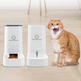 Automatic Pet Feeder and Waterer Set