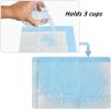 ScratchMe Super-Absorbent Waterproof Dog and Puppy Pet Training Pad, Housebreaking Pet Pad, 100-Count Extra Small-Size, 13''X17.7'', Blue
