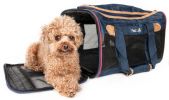 Airline Approved Aero-Zoom Lightweight Wire Framed Collapsible Pet Carrier