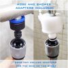 Dog shower nozzle  silicone massage shower hose