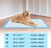 ScratchMe Super-Absorbent Waterproof Dog and Puppy Pet Training Pad, Housebreaking Pet Pad, 100-Count Extra Small-Size, 13''X17.7'', Blue