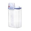 Dog Food Airtight Storage Container, Portablet Food Container with Pour Spout Measuring Cup BPA Free Food and Grain Holder