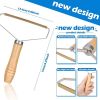 Pet Hair Remover Brush For Dogs; Dog Hair Removal Brush With Wood Handle For Clothes; Blankets