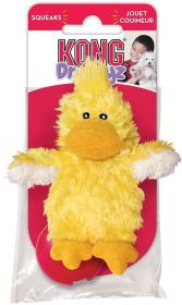 KONG Dr. Noyz Duck Plush Squeaker Dog Toy