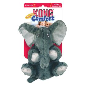 KONG Comfort Kiddos Elephant Squeaker Dog Toy