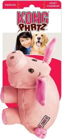KONG Phatz Pig Squeaker Dog Toy Medium