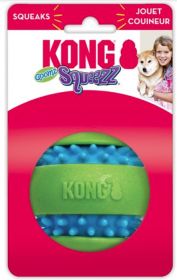 KONG Goomz Squeezz Ball Squeaker Dog Toy