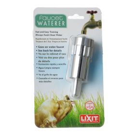 Lixit Faucet Waterer Goes On Water Faucet for Fresh Clean Water for Dogs