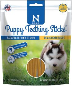 N-Bone Puppy Teething Treats Chicken Flavor