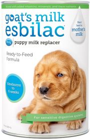PetAg Goats Milk Esbilac Puppy Milk Replacer Ready to Feed Formula for Sensitive Digestive Systems