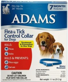 Adams Flea and Tick Collar For Dogs - 1 count