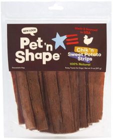 Pet n Shape Natural Chik n Sweet Potato Strips Dog Treats