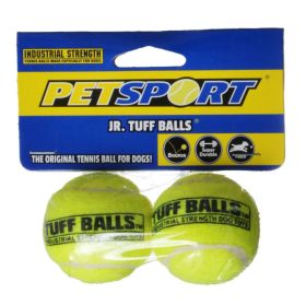 Petsport Jr. Tuff Balls Super Durable Tennis Balls for Dogs