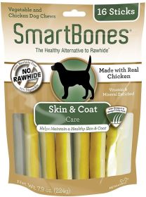 SmartBones Skin and Coat Care Sticks with Chicken