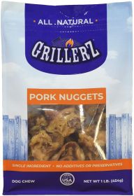 Grillerz All Natural Pork Nuggets Dog Chew