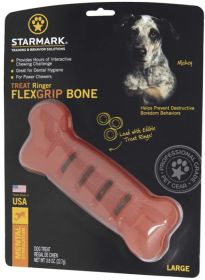 Starmark Flexgrip Ringer Bone Large