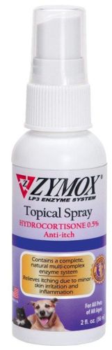 Zymox Topical Spray with Hydrocortisone for Dogs