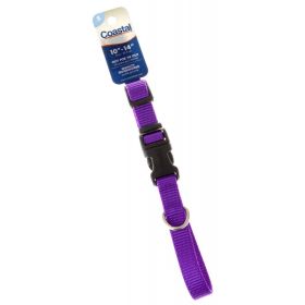 Coastal Pet Nylon Dog Collar Purple (size: 10-14"L x 5/8"W)