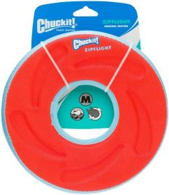 Chuckit Zipflight Amphibious Flying Ring Assorted Colors (size: Medium - 1 count)