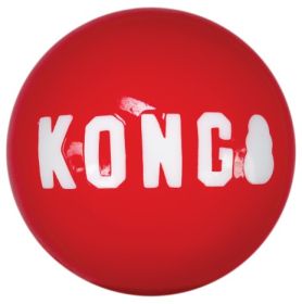 KONG Signature Ball Dog Toy Small (size: 1 count)