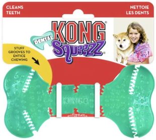 KONG Squeezz Dental Bone Dog Toy Medium (size: 1 count)