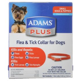 Adams Plus Flea and Tick Collar for Small Dogs (size: 3 count)