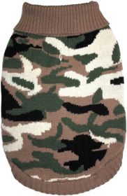 Fashion Pet Camouflage Sweater for Dogs (size: Medium - 1 count)