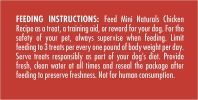 Zukes Mini Naturals Dog Treats Chicken Recipe